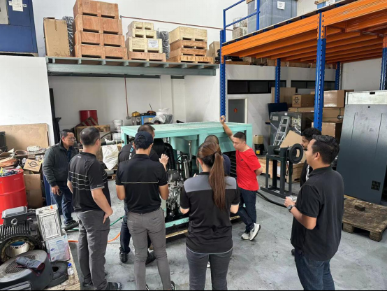 開山集團正力精工展開海外巡檢及培訓(xùn)(圖1)