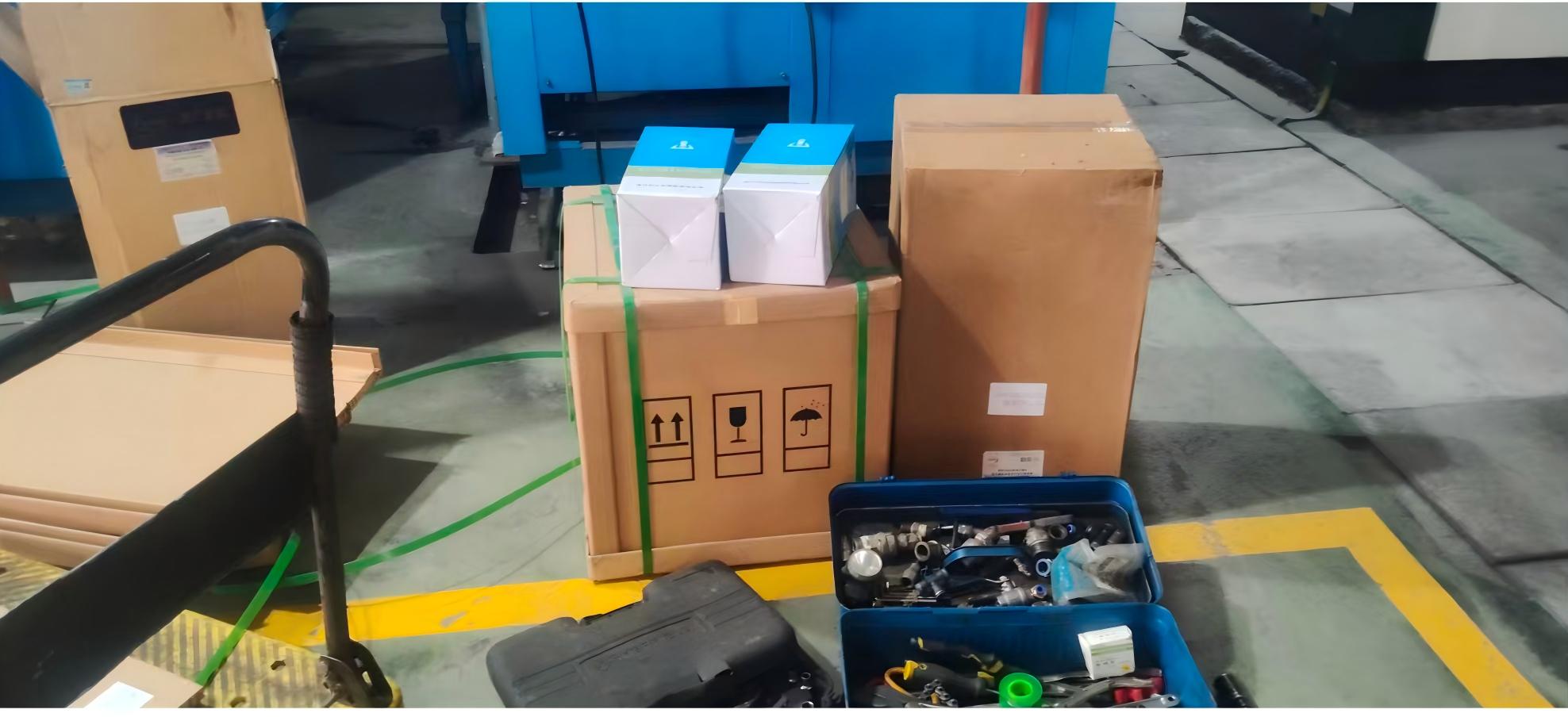 三明某環(huán)保廠空壓機保養(yǎng)，工具齊 + 配件真才是省心關鍵！(圖1)